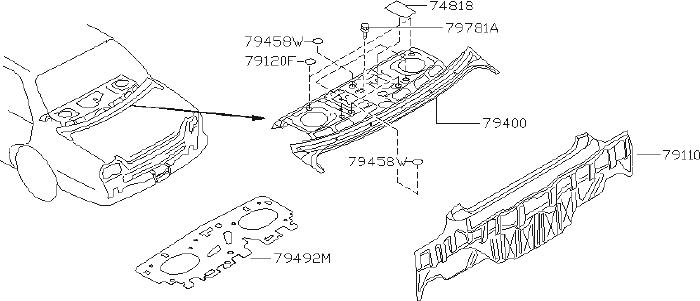 Nissan-Altima-Rear-Body-Panel-(Rear,-Upper).-FITTING-...